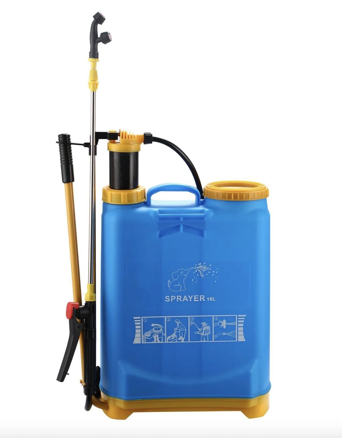 Pulvérisateur agricole à dos 16L EcoSpray — achat matériel agricole RDC
